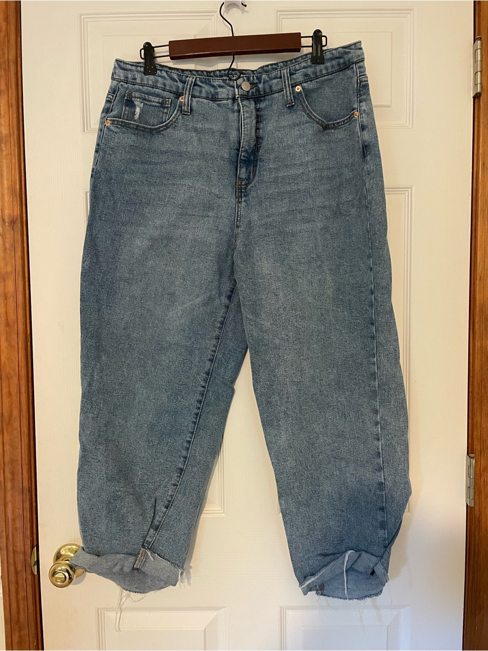 wild fable Light Blue Boyfriend Jeans
